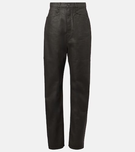 Pantalon ample à taille haute en coton - Lemaire - Modalova