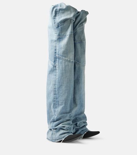 Pantaboots New Flex 90 en jean - Balenciaga - Modalova