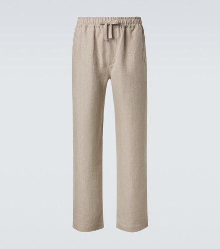 Saman Amel Pantalon large en lin - Saman Amel - Modalova