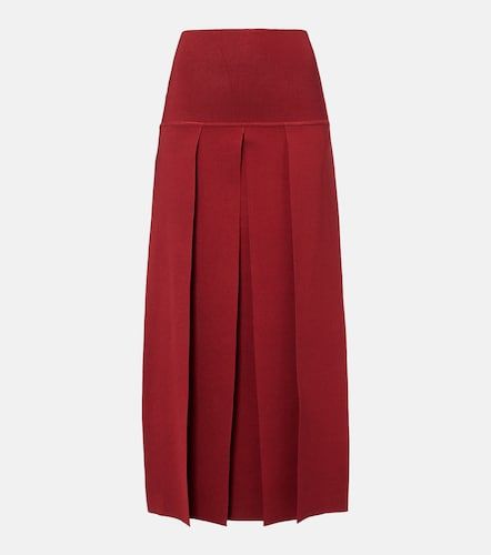 Alaïa Jupe midi à plis - Alaia - Modalova