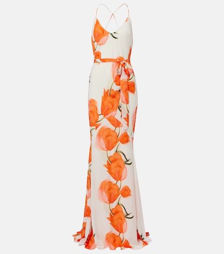 Robe longue Isla à fleurs - Alexandra Miro - Modalova