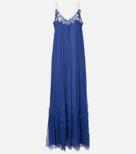 Robe longue Kenda à ornements - Costarellos - Modalova