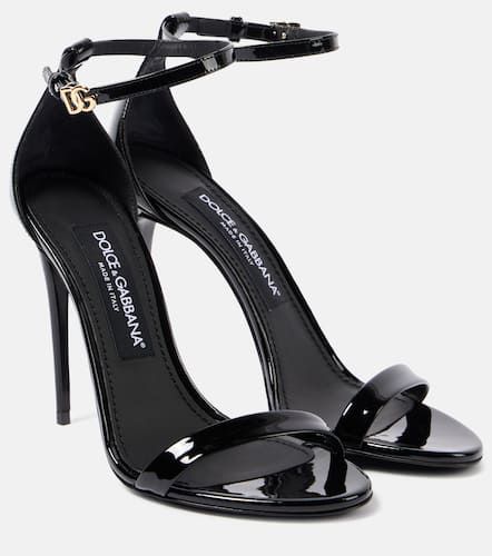 Sandales 105 en cuir verni - Dolce&Gabbana - Modalova