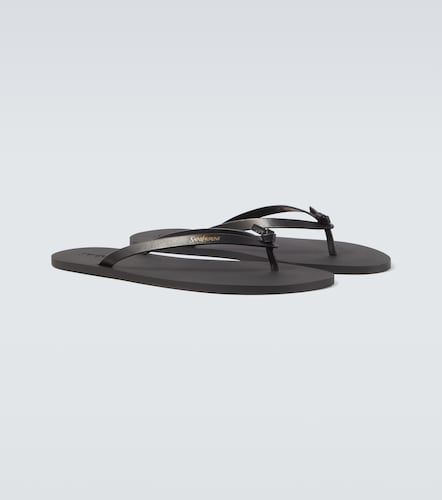 Saint Laurent Tongs en cuir - Saint Laurent - Modalova