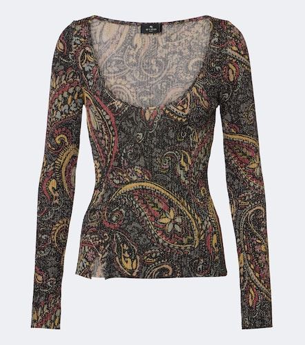 Etro Top à motif cachemire - Etro - Modalova