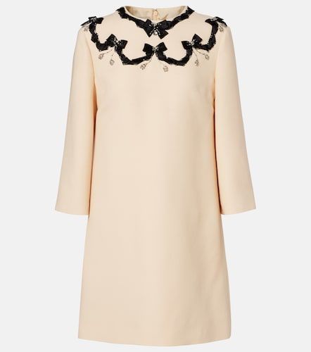 Robe en Crêpe Couture à ornements - Valentino - Modalova