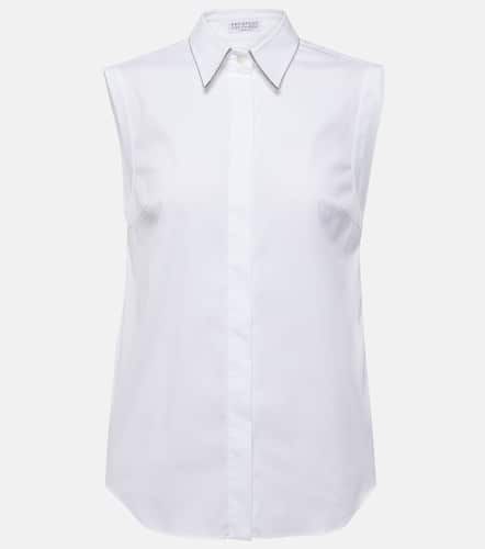 Chemise en coton mélangé - Brunello Cucinelli - Modalova