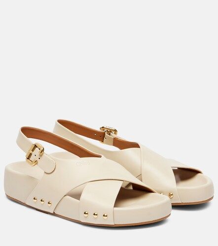 Chloé Sandales Mae en cuir - Chloe - Modalova