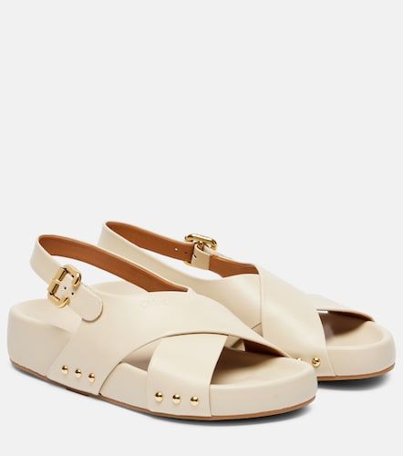 Chloé Sandales Mae en cuir - Chloe - Modalova
