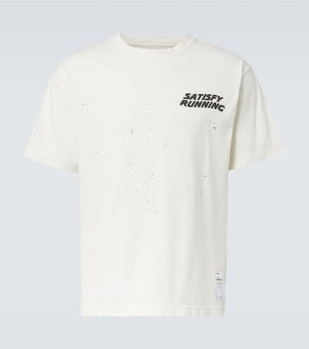 T-shirt en jersey de coton à logo - Satisfy - Modalova