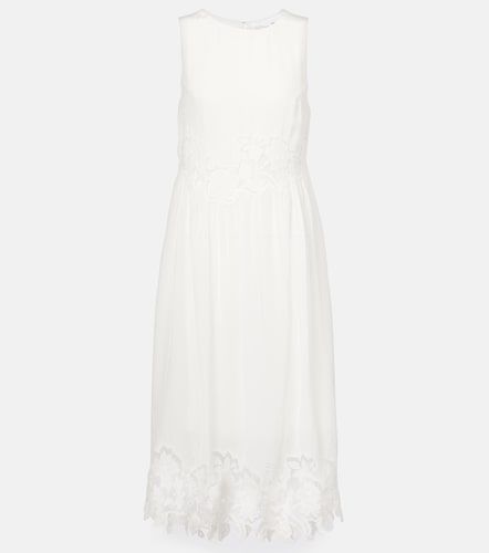 Velvet Robe midi Bianca à dentelle - Velvet - Modalova