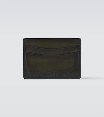 Porte-cartes Bambou Scritto en cuir - Berluti - Modalova