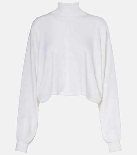 Alaïa Top raccourci en lin - Alaia - Modalova