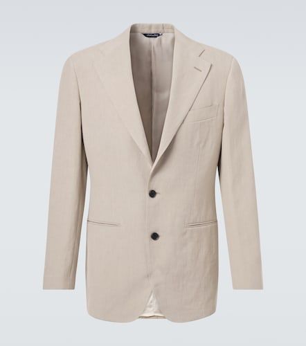 Saman Amel Blazer en toile de lin - Saman Amel - Modalova