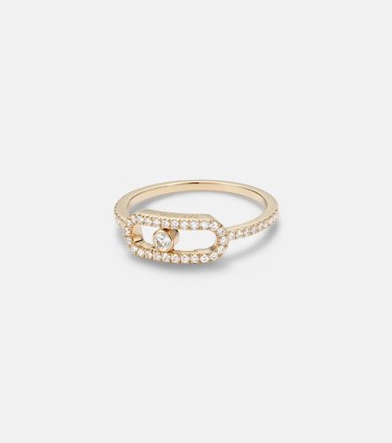 Bague Move Uno en or 18 ct et diamants - Messika - Modalova