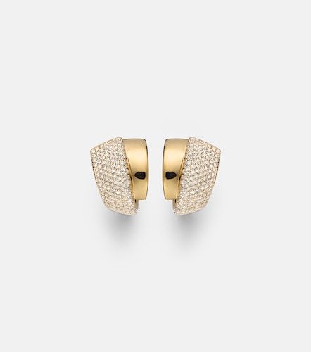 Boucles d’oreilles Divino en or 18 ct et diamants - Engelbert - Modalova