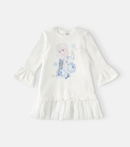 Monnalisa Robe sweat-shirt en coton - Monnalisa - Modalova