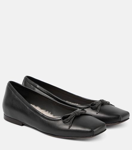 Ballerines Monili en cuir - Brunello Cucinelli - Modalova