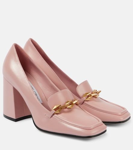 Mocassins Diamond Tilda 85 en cuir - Jimmy Choo - Modalova