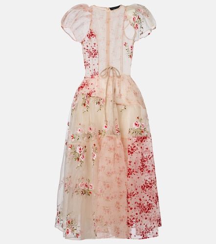 Simone Rocha Robe midi en organza - Simone Rocha - Modalova