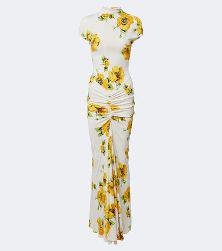 Alaïa Robe longue à fleurs - Alaia - Modalova