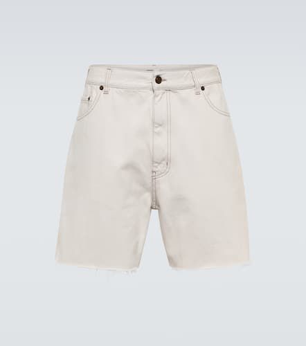 Short baggy en denim grey off white Saint Laurent pour homme Homme Vêtements Shorts Shorts casual 
