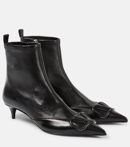 Bottines VLogo Signature en cuir - Valentino Garavani - Modalova