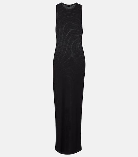 Robe longue Racer en coton mélangé - Wardrobe.NYC - Modalova