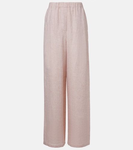 Pantalon ample Valerio en lin - Loro Piana - Modalova