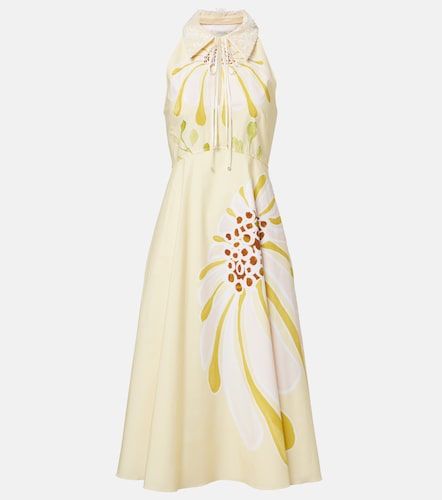 Robe midi Floral Power en coton mélangé - Dorothee Schumacher - Modalova