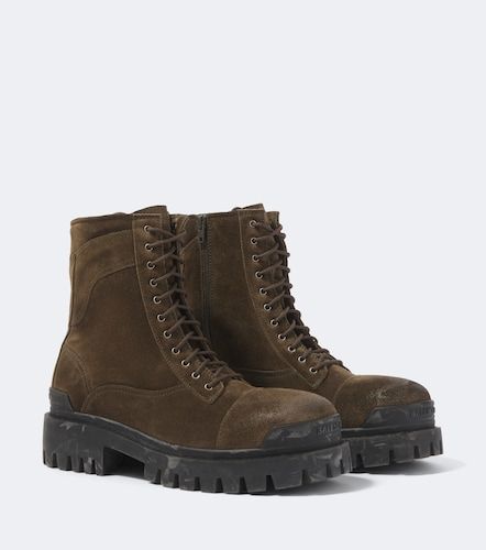 Balenciaga Bottines Strike en daim - Balenciaga - Modalova