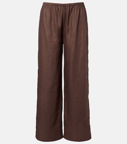 Asceno Pantalon ample Austin en lin - Asceno - Modalova