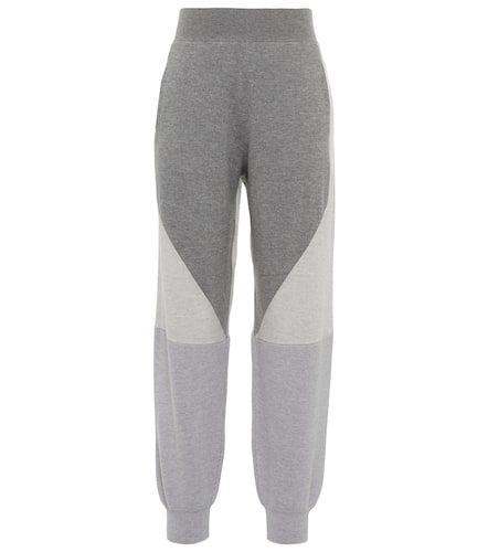 Pantalon de survêtement en laine vierge - Stella McCartney - Modalova