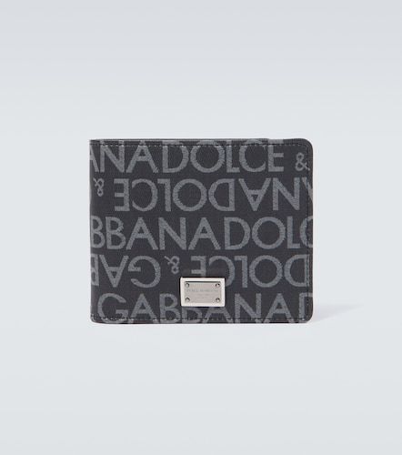 Portefeuille pliant à logo - Dolce&Gabbana - Modalova