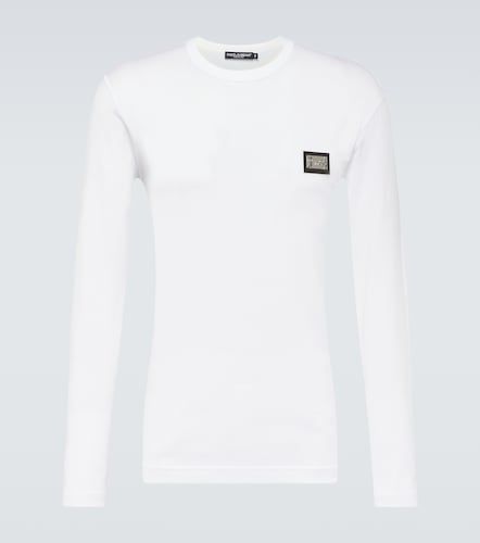 T-shirt en coton à logo - Dolce&Gabbana - Modalova