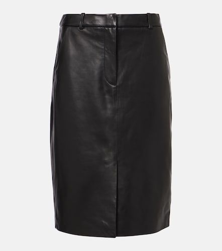 Jupe crayon Maxine en cuir - Veronica Beard - Modalova