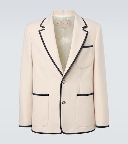 Valentino Blazer en laine vierge - Valentino - Modalova