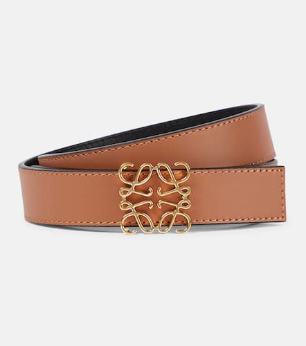 Ceinture Anagram réversible en cuir - Loewe - Modalova