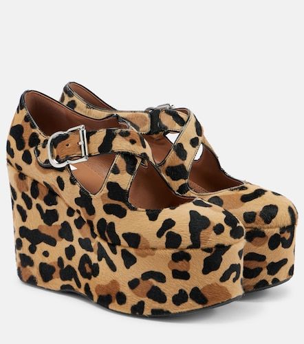 Alaïa Escarpins compensés Criss Cross - Alaia - Modalova