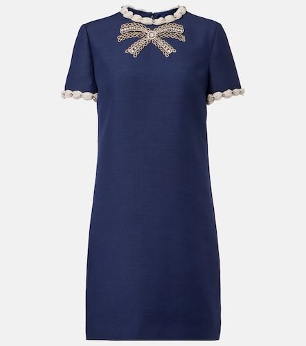 Robe en Crêpe Couture à ornements - Valentino - Modalova