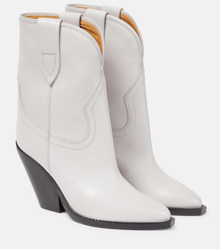 Bottines Leyane en cuir - Isabel Marant - Modalova