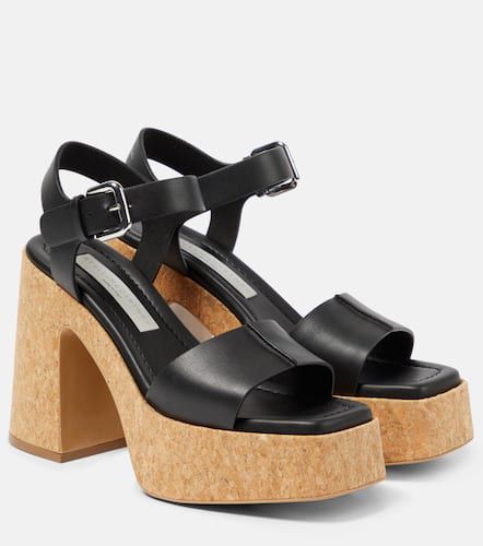 Sandales à plateau Skyla en cuir synthétique - Stella McCartney - Modalova