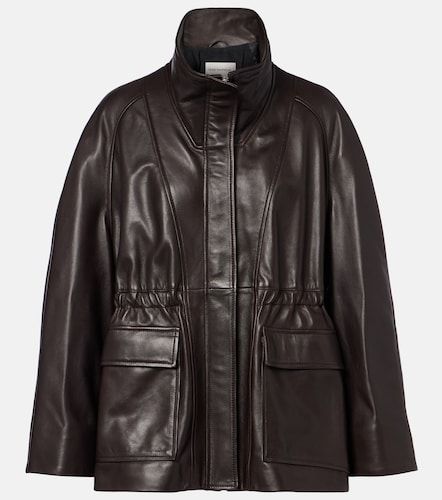 Nour Hammour Veste Quai en cuir - Nour Hammour - Modalova