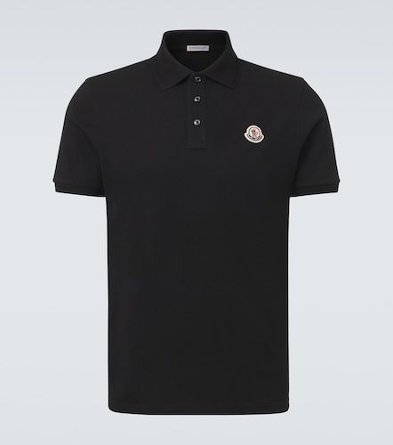Moncler Polo en coton à logo - Moncler - Modalova