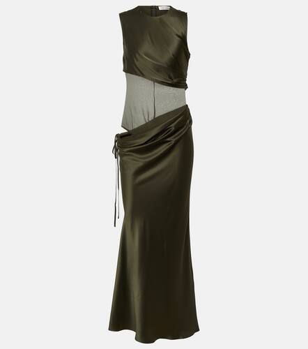 Robe longue Verdant Falls en satin de soie - Christopher Esber - Modalova