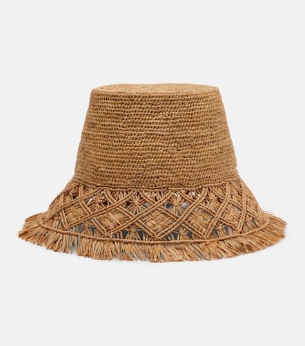Chapeau bob en macram de raphia - Zimmermann - Modalova