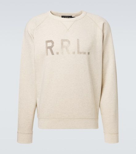 Sweat-shirt en coton mélangé à logo - RRL - Modalova