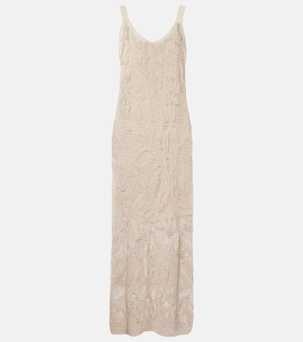 Robe longue Dazzling Water Lillies - Brunello Cucinelli - Modalova