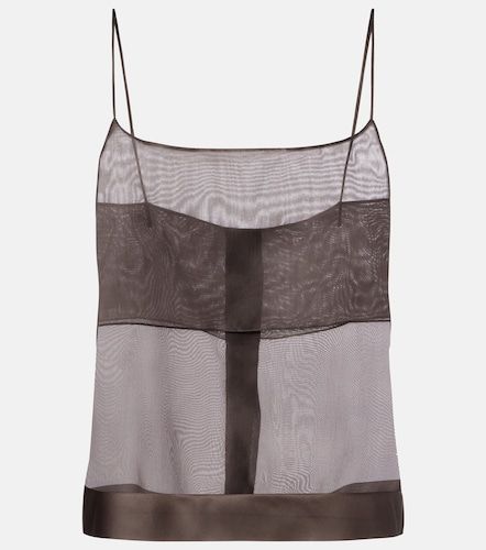 Caraco Carmen en soie - Calvin Klein Collection - Modalova