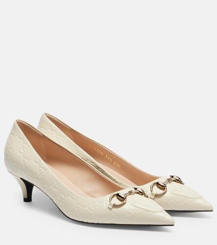 Escarpins Erin GG Horsebit en cuir - Gucci - Modalova